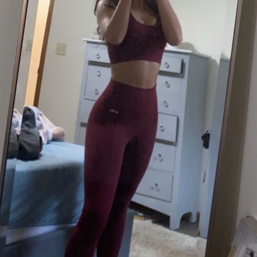 AYBL Red Leggings size small